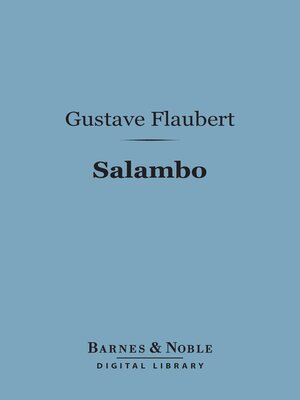 cover image of Salambo (Barnes & Noble Digital Library)